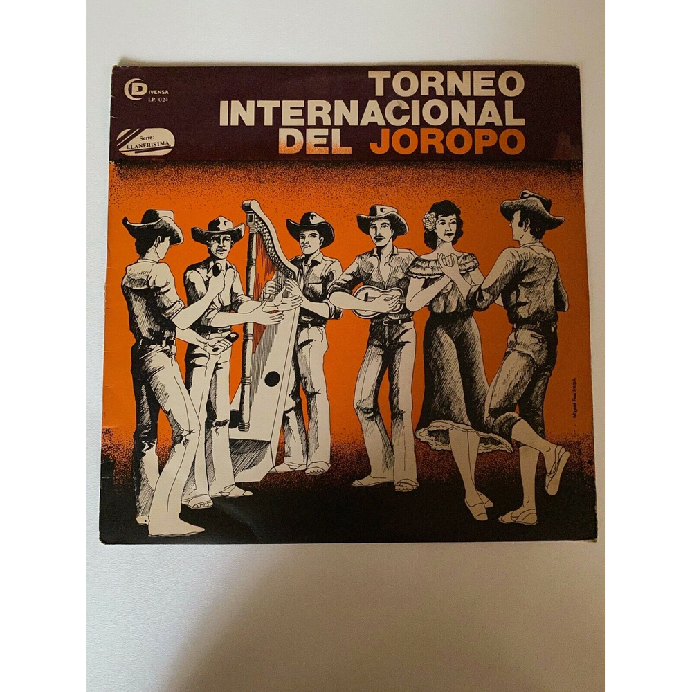 Torneo Internacional Del Joropo Divensa LP 024 Vinyl Record 1981 VG+